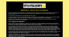 Desktop Screenshot of galacticainternacional.com